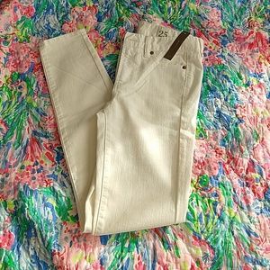 J Crew white toothpick jeans